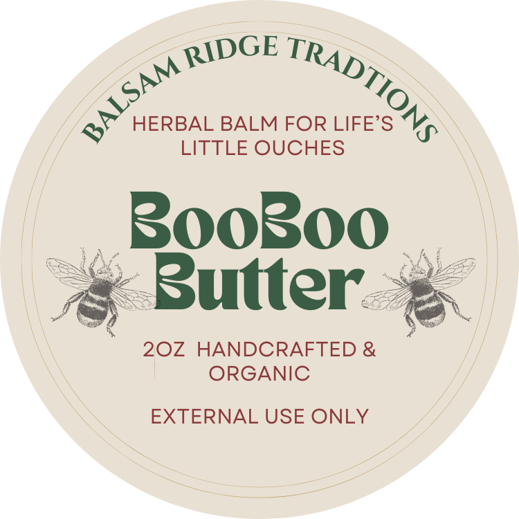 BooBoo Butter- Herbal Balm for Life's Little Ouches