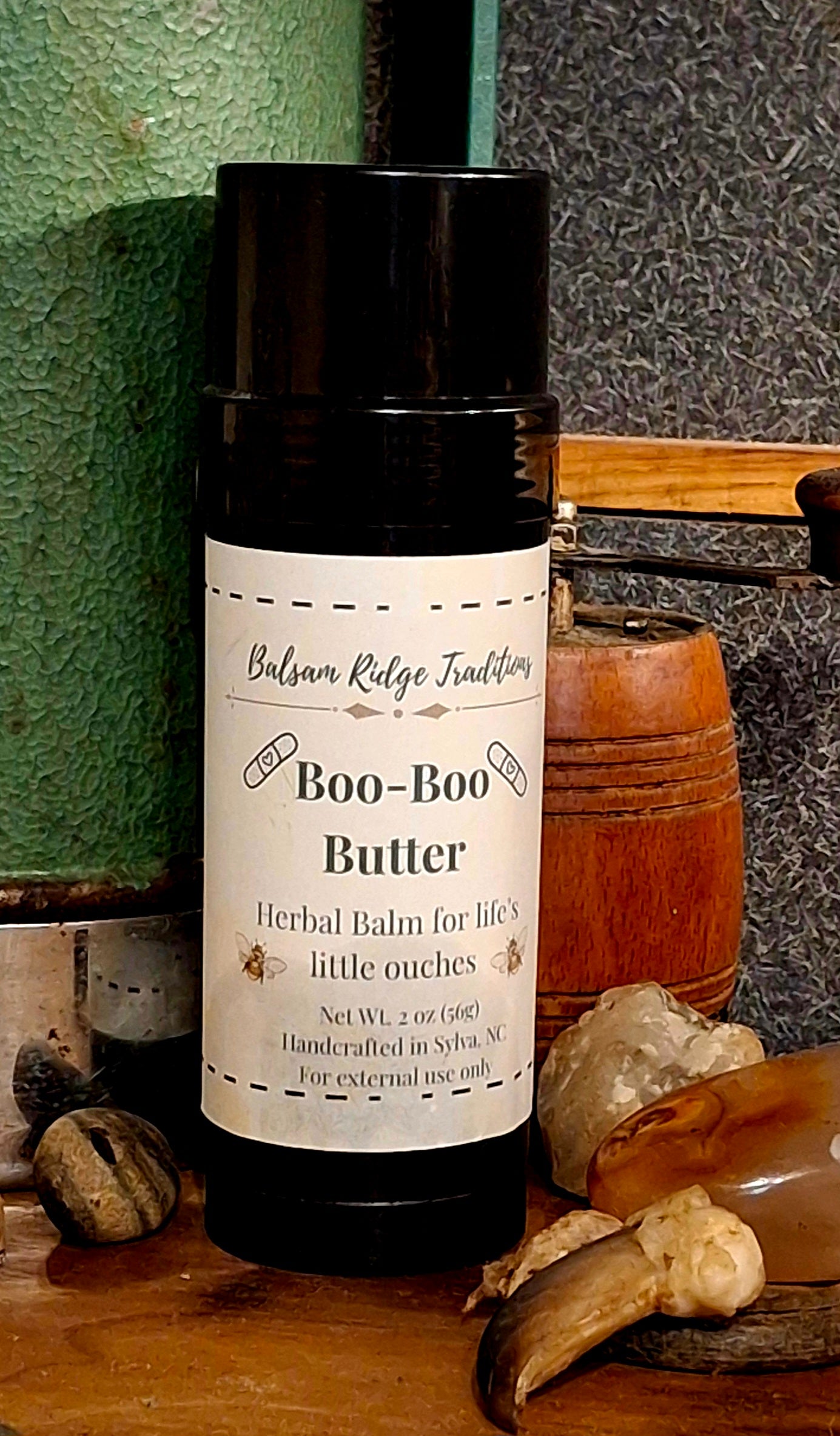 BooBoo Butter- Herbal Balm for Life's Little Ouches