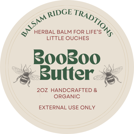 BooBoo Butter- Herbal Balm for Life's Little Ouches