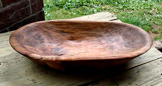 Traditional Appalachian Dough Bowl- Cherry